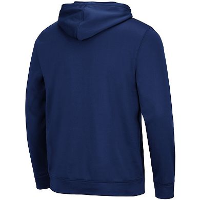 Men's Colosseum Navy Utah State Aggies Lantern Pullover Hoodie