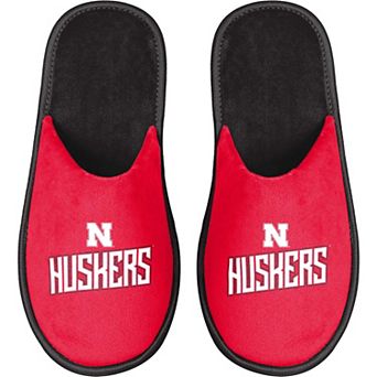 Men's FOCO Nebraska Huskers Scuff Slide Slippers
