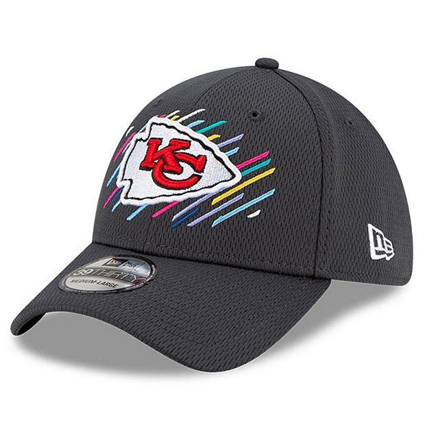 Kansas City Chiefs NFL New Era 39THIRTY Crucial Catch Size Large XL Hat