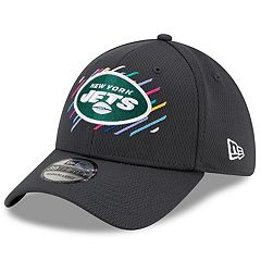 Women's New Era Black/White York Jets 2023 NFL Crucial Catch Cuffed Pom Knit Hat