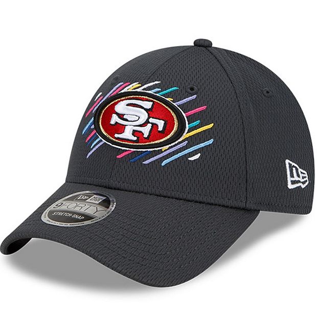 New Era Men's Charcoal San Francisco 49ers 2021 NFL Crucial Catch 9FORTY  Adjustable Hat : .in: Clothing & Accessories