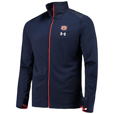 Men's Under Armour Navy Auburn Tigers 2021 Sideline Command Full-Zip Jacket