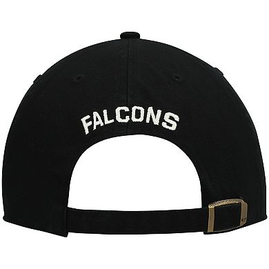 Women's '47 Black Atlanta Falcons Finley Clean Up Adjustable Hat