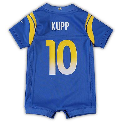 Infant Nike Cooper Kupp Royal Los Angeles Rams Game Romper Jersey