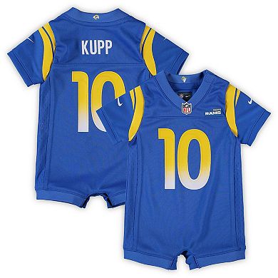 Infant Nike Cooper Kupp Royal Los Angeles Rams Game Romper Jersey