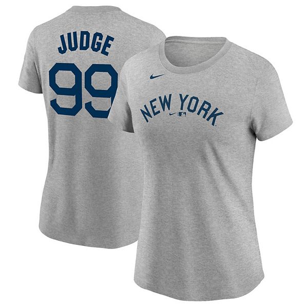 Aaron Judge New York Yankees Nike Youth 2021 Field of Dreams Name & Number  T-Shirt - Heathered Gray