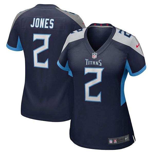 NFL Tennessee Titans (Julio Jones) Women's Game Football Jersey.