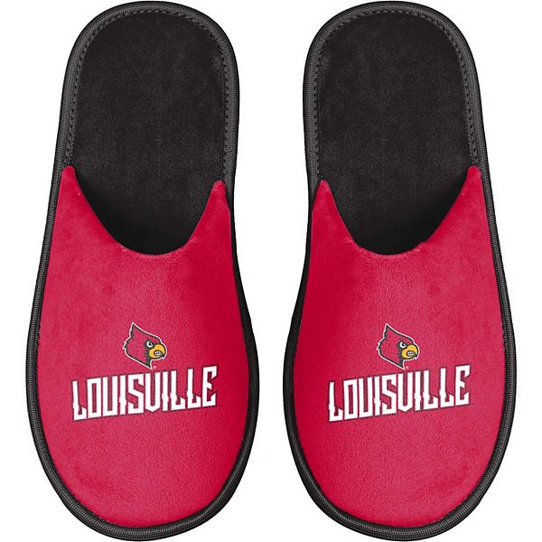 Youth FOCO Louisville Cardinals Team Scuff Slippers