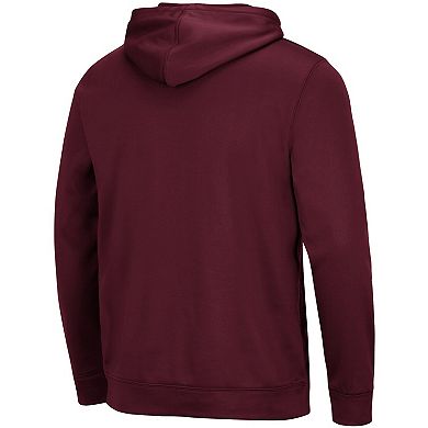 Men's Colosseum Maroon Texas A&M Aggies Lantern Pullover Hoodie