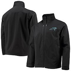 Men's G-III Sports by Carl Banks Black Carolina Panthers Quarter-Zip Pullover Jacket Size: Medium