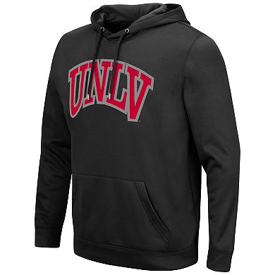 Men's Colosseum Black UNLV Rebels Lantern Pullover Hoodie