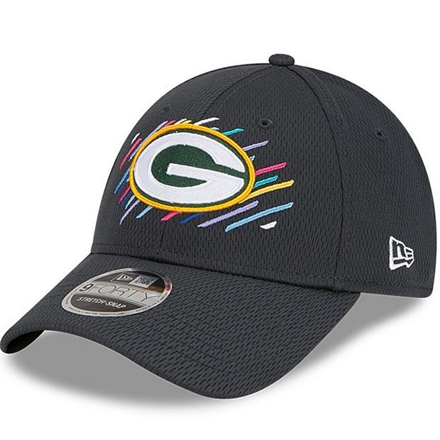 Men's New Era Charcoal Green Bay Packers 2021 NFL Crucial Catch 9FORTY  Adjustable Hat