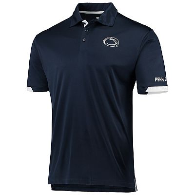 Men's Colosseum Navy Penn State Nittany Lions Santry Lightweight Polo
