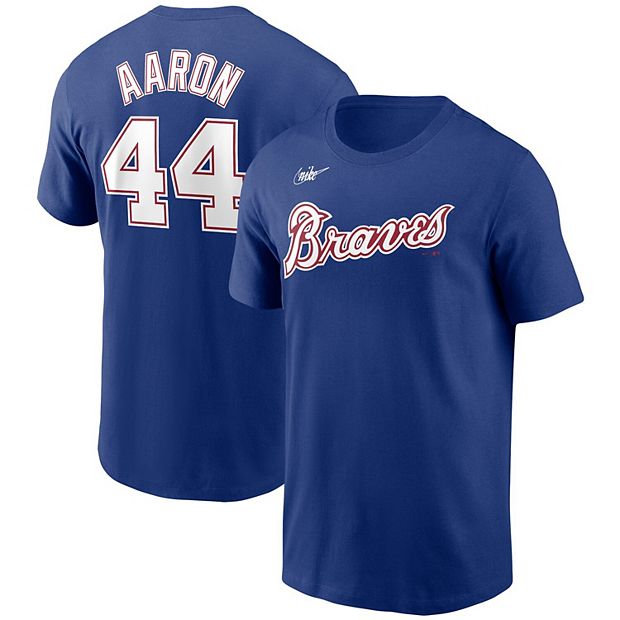 Youth Hank Aaron Atlanta Braves Cooperstown Collection Jersey Tee