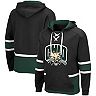 Men's Colosseum Black Ohio Bobcats Lace Up 3.0 Pullover Hoodie