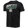 Men's Champion Black Ohio Bobcats Wordmark Slash T-Shirt