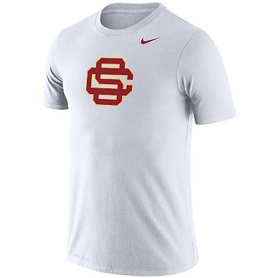 Men's Nike White USC Trojans School Logo Legend Performance T-Shirt