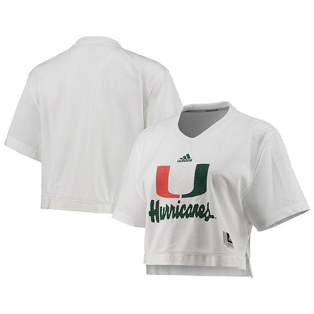 Miami Hurricanes Women's Logo Crop