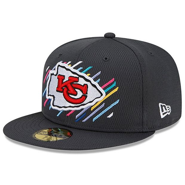 Men's New Era Charcoal Kansas City Chiefs 2021 NFL Crucial Catch 39THIRTY  Flex Hat