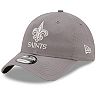 Men's New Era Gray New Orleans Saints Core Classic 2.0 9TWENTY Adjustable Hat