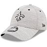 Men's New Era Gray New Orleans Saints Outline 9FORTY Snapback Hat