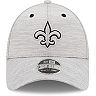 Men's New Era Gray New Orleans Saints Outline 9FORTY Snapback Hat