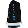 Men's FOCO Carolina Panthers Big Logo High Top Canvas Shoes