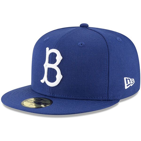  New Era Men's Brooklyn Dodgers Cooperstown Classic Heather Gray  & Royal Blue Hat 59Fifty Fitted Hat Cap : Sports & Outdoors