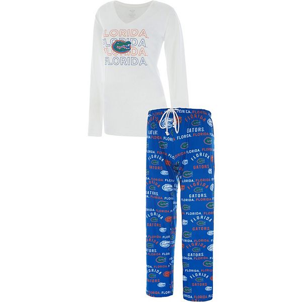 Men's Concepts Sport Royal Florida Gators Logo Flagship Allover Print Pants