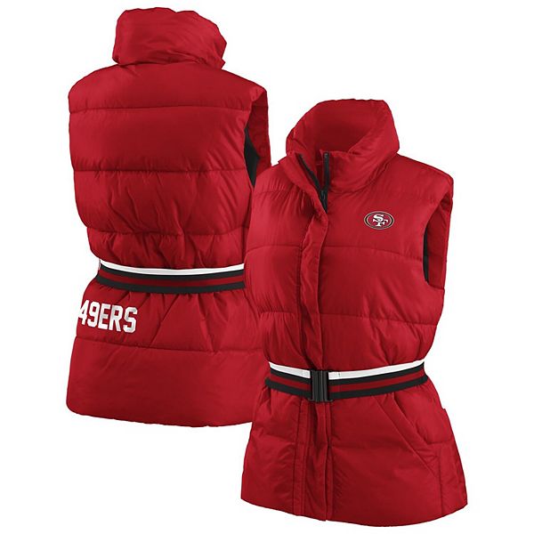 49ers vest jacket