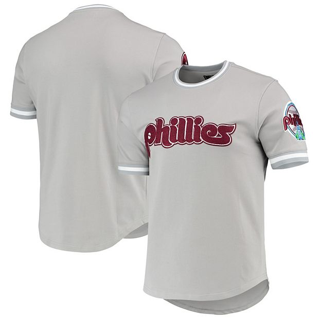 Men's Pro Standard Gray Philadelphia Phillies Team T-Shirt