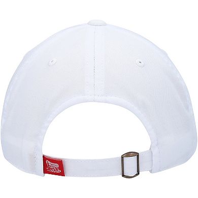 Men's Top of the World White Oklahoma Sooners Staple Adjustable Hat