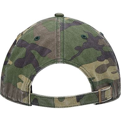 Men's '47 Camo Los Angeles Rams Woodland Clean Up Adjustable Hat