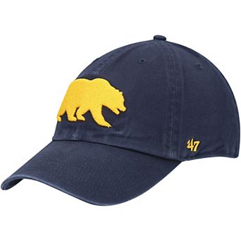 Men's '47 Navy Cal Bears Clean Up Logo Adjustable Hat