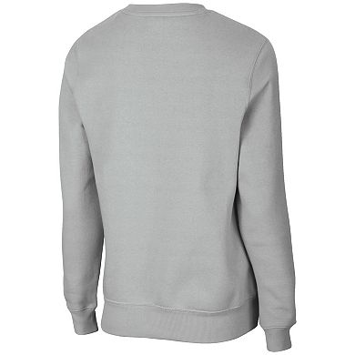 Women's Colosseum Gray Michigan State Spartans Campanile Pullover Sweatshirt