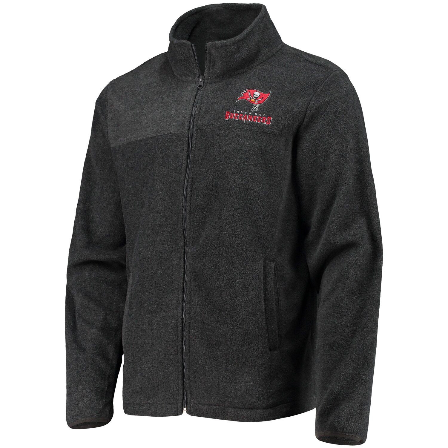 Men's Dunbrooke Gray Tampa Bay Buccaneers Hayden Lightweight Full-Zip ...