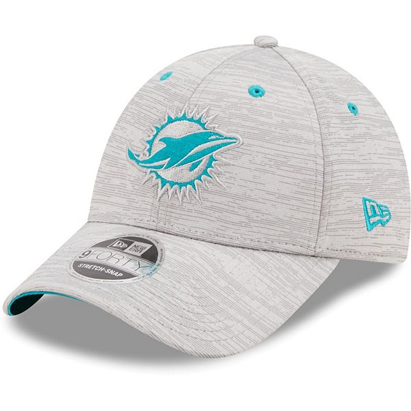 Miami Dolphins Official NFL Brand Gray Snapback Baseball Cap Hat