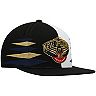 Men's Mitchell & Ness Black/White New Orleans Pelicans Diamond Cut Snapback Hat