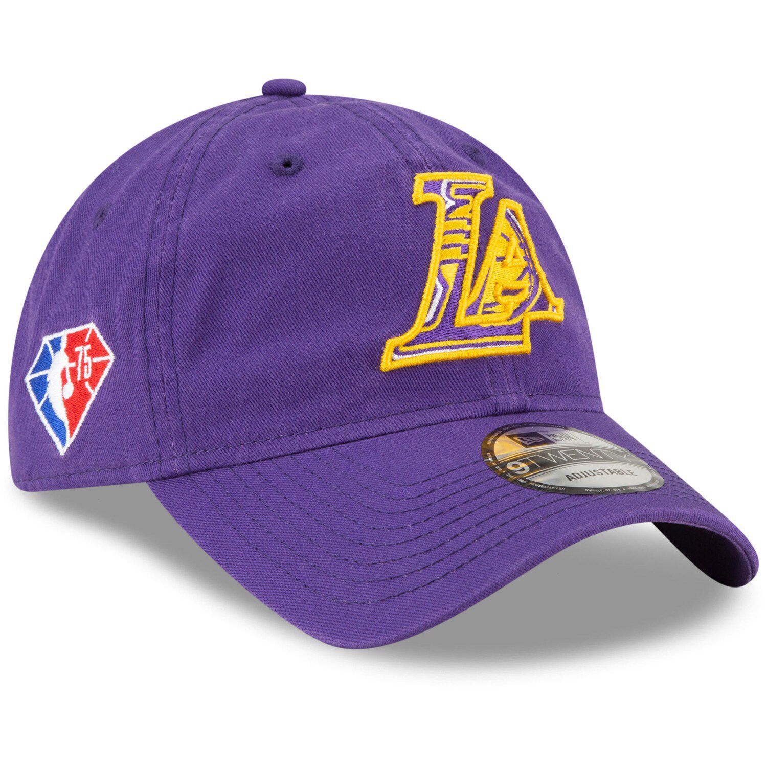 Women's New Era Gold Los Angeles Lakers Blossom 2.0 9TWENTY Adjustable Hat