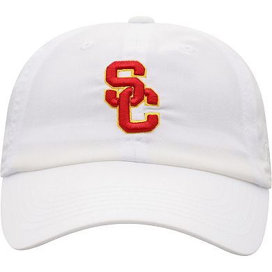 Men's Top of the World White USC Trojans Staple Adjustable Hat
