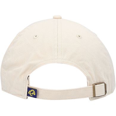 Men's '47 Bone Los Angeles Rams Secondary Clean Up Adjustable Hat