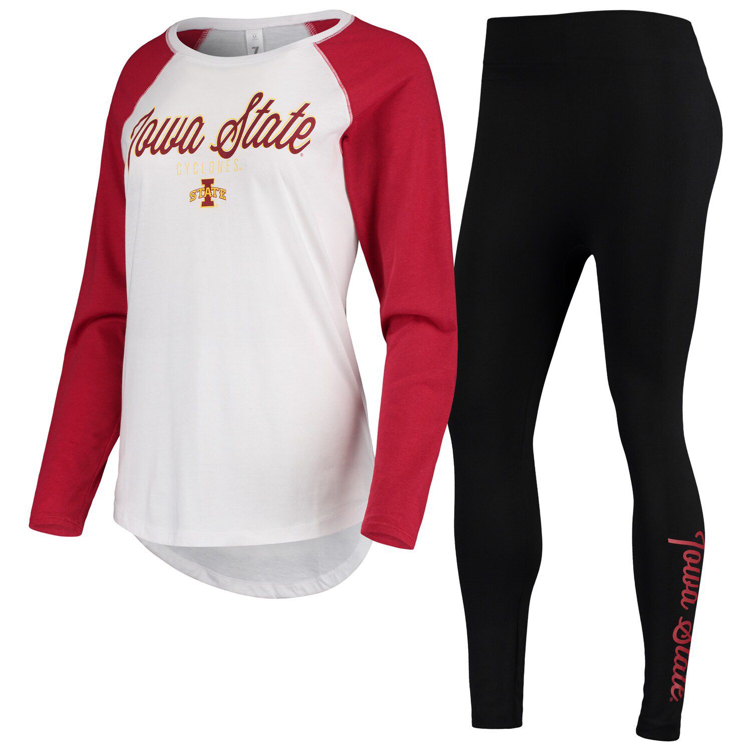 Women's Concepts Sport Red/Black Louisville Cardinals Badge T