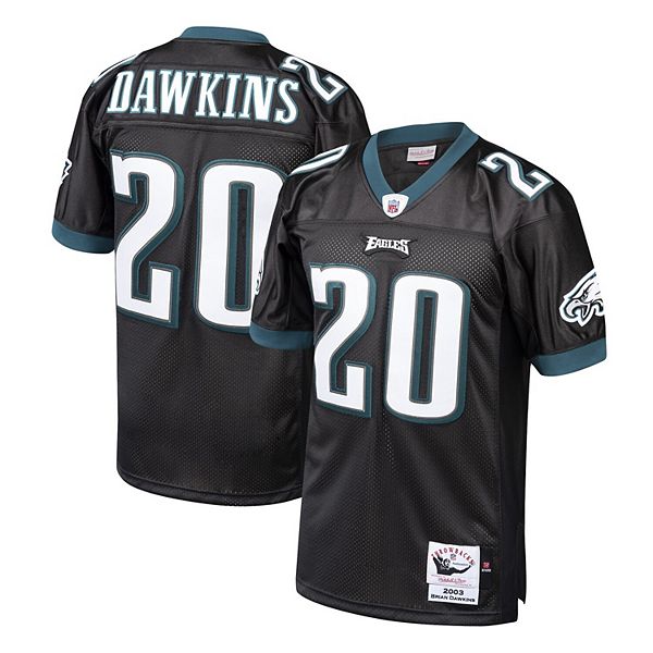 Mitchell & Ness Youth Philadelphia Eagles Brian Dawkins #20 Black T-Shirt