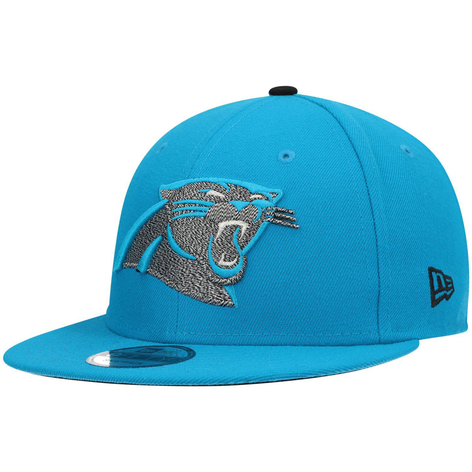 Men's New Era Blue Carolina Panthers Twisted 9FIFTY Snapback Hat