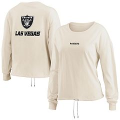 Las Vegas Raiders V-neck Button Up Blouse Womens Pullover Long