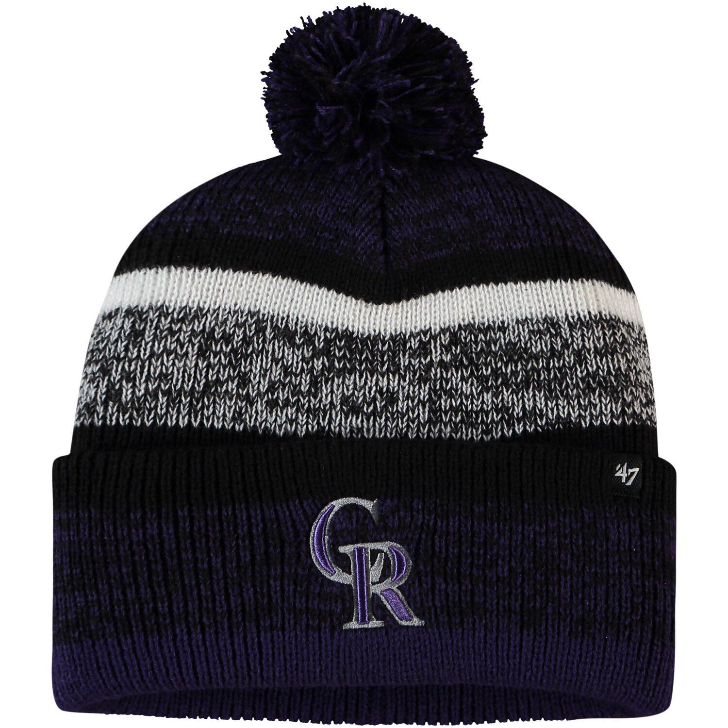 Infant New Era Black Colorado Rockies Team Color My First 9TWENTY Flex Hat