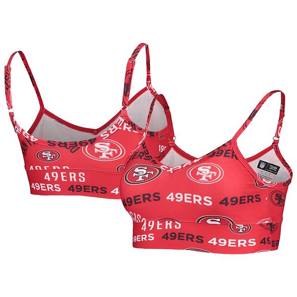 San Francisco 49ers Concepts Sport Women's Crossfield Long Sleeve Top &  Shorts Set - Cream