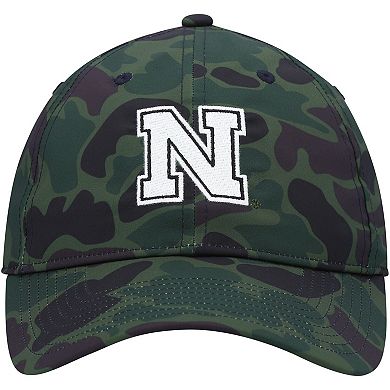 Men's adidas Camo Nebraska Huskers Military Appreciation Slouch Primegreen Adjustable Hat