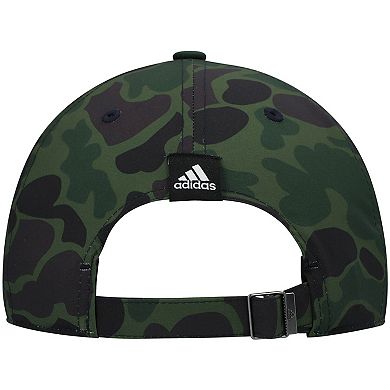 Men's adidas Camo GA Tech Yellow Jackets Military Appreciation Slouch Primegreen Adjustable Hat