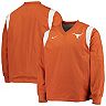 Men's Nike Texas Orange Texas Longhorns Rev Pullover Windbreaker Jacket